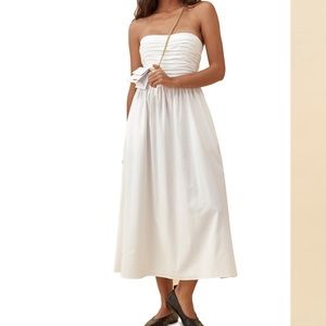 Reformation Lissa convertible midi dress NWT